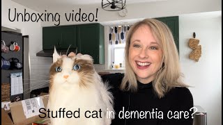 UNBOXING: Realistic cat for people living with dementia!