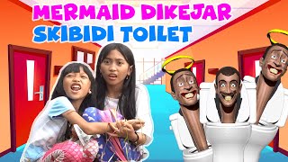 Download Lagu DIKEJAR SKIBIDI TOILET || kanza dan bilqis berubah jadi manusia mermaid #viralvideo #skibiditoilet MP3