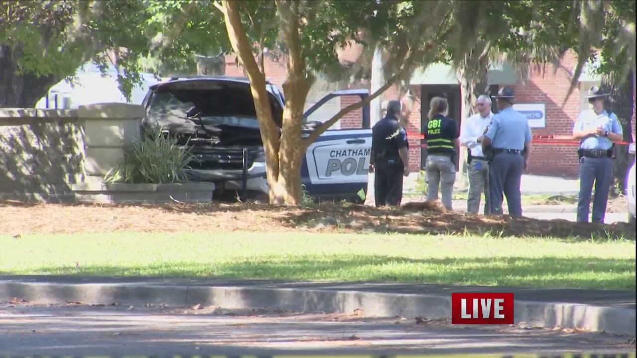 Man shot by GSP in Savannah after pursuit in stolen police vehicle ...