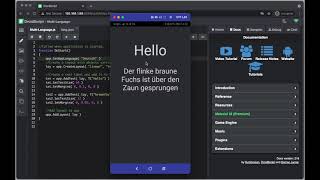 DroidScript Premium Tutorials - Multi language screenshot 4