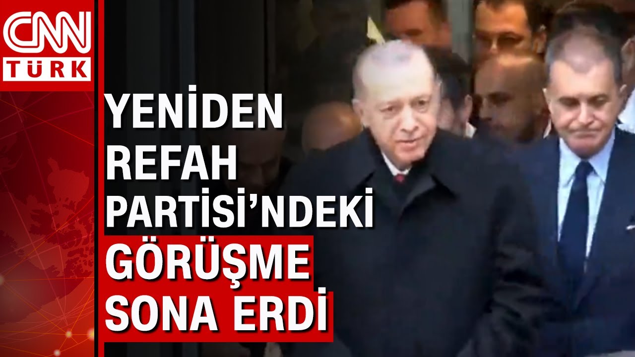Erdoğan - Erbakan görüşmesi sona erdi