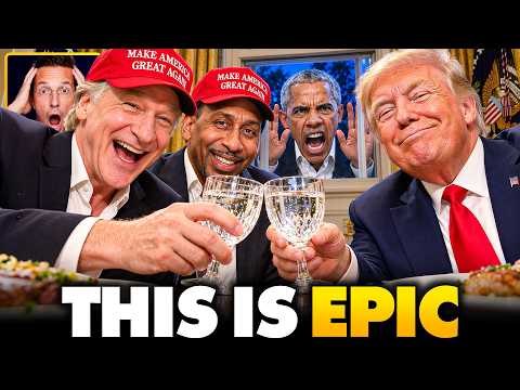 Libs Go PSYCHOTIC as Bill Maher & Stephen A. Smith Dine With Trump at White House: ‘You Betray Us!’ 