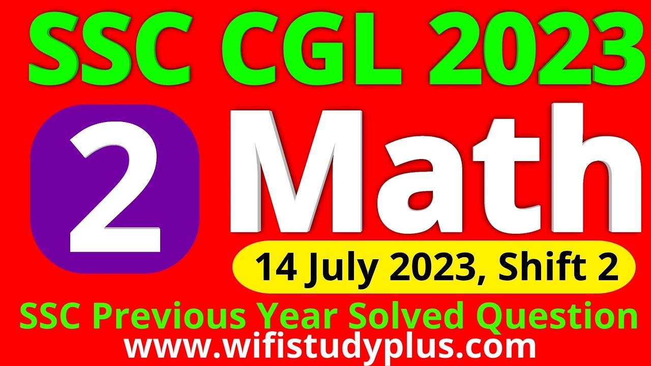 SSC CGL PRE 2023 MATHS ALL 39 Sets | SSC CGL PRE 2023 Previous Year ...
