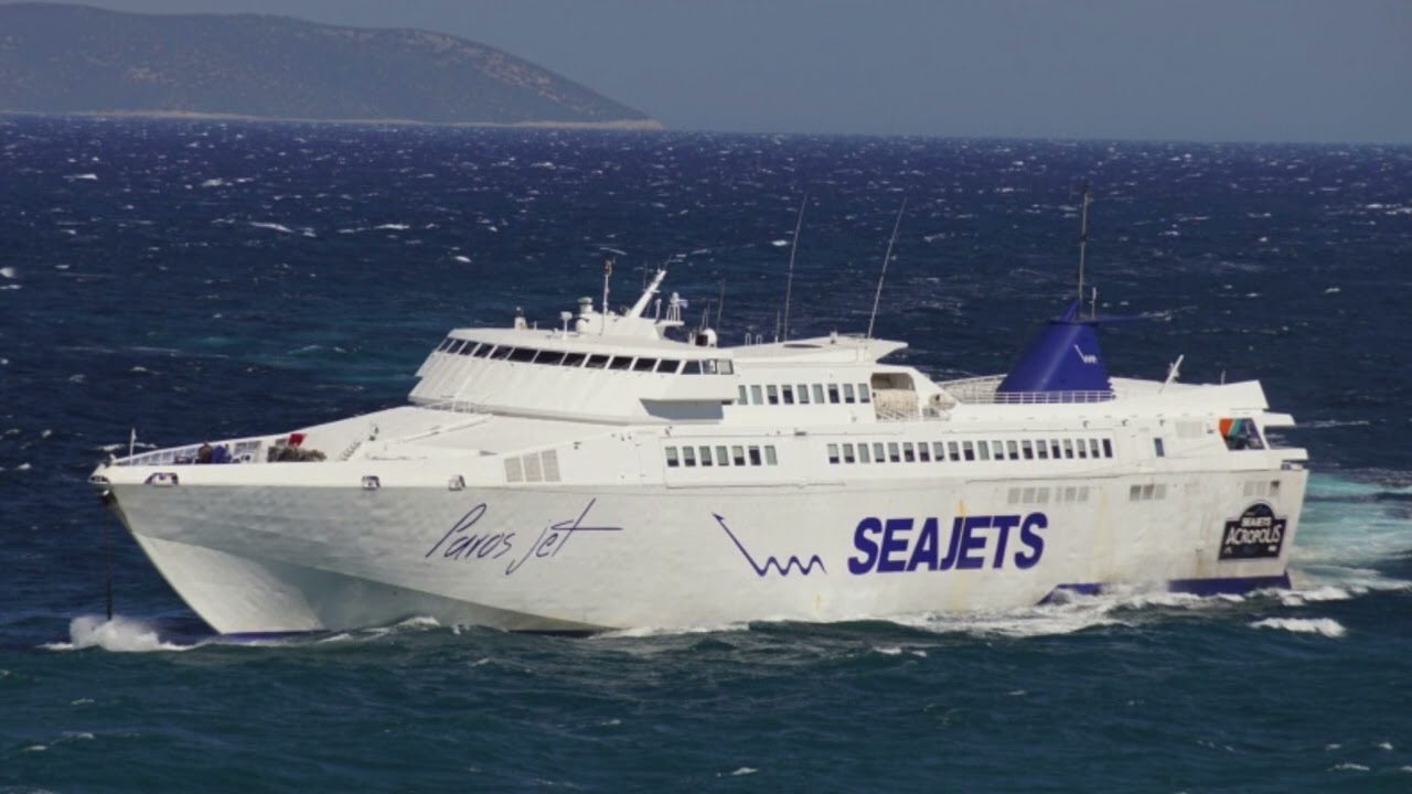 Αφιέρωμα στο PAROS JET : Ένα Πλοίο, Με Χιλιάδες Ταξίδια με την SEAJET FERRIES
