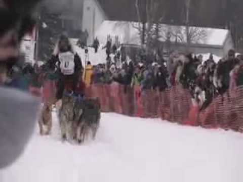 #47 Lance Mackey:2009 Iditarod restart