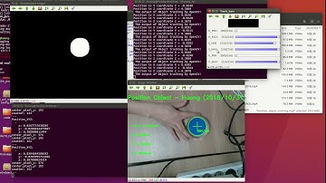 HSV algorithm object tracking by Realsense D435 and ROS