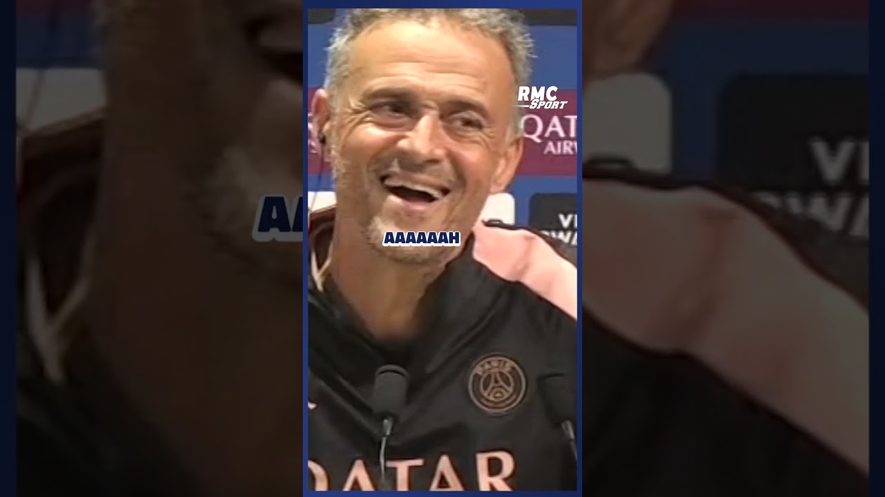 💕😆 "C'est la vie, mon amour", quand Luis Enrique se lâche en conf'