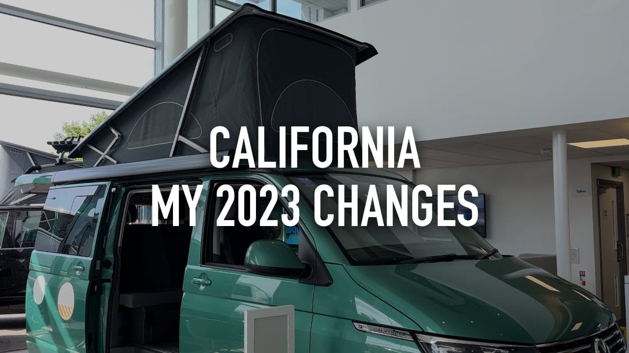 VW California MY 2023 Changes + Showroom YouTube