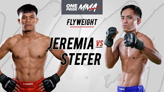 JEREMIA SIREGAR VS STEFER RAHARDIAN |FULL FIGHT ONE PRIDE MMA 71 LOCAL PRIDE #6 BANDUNG