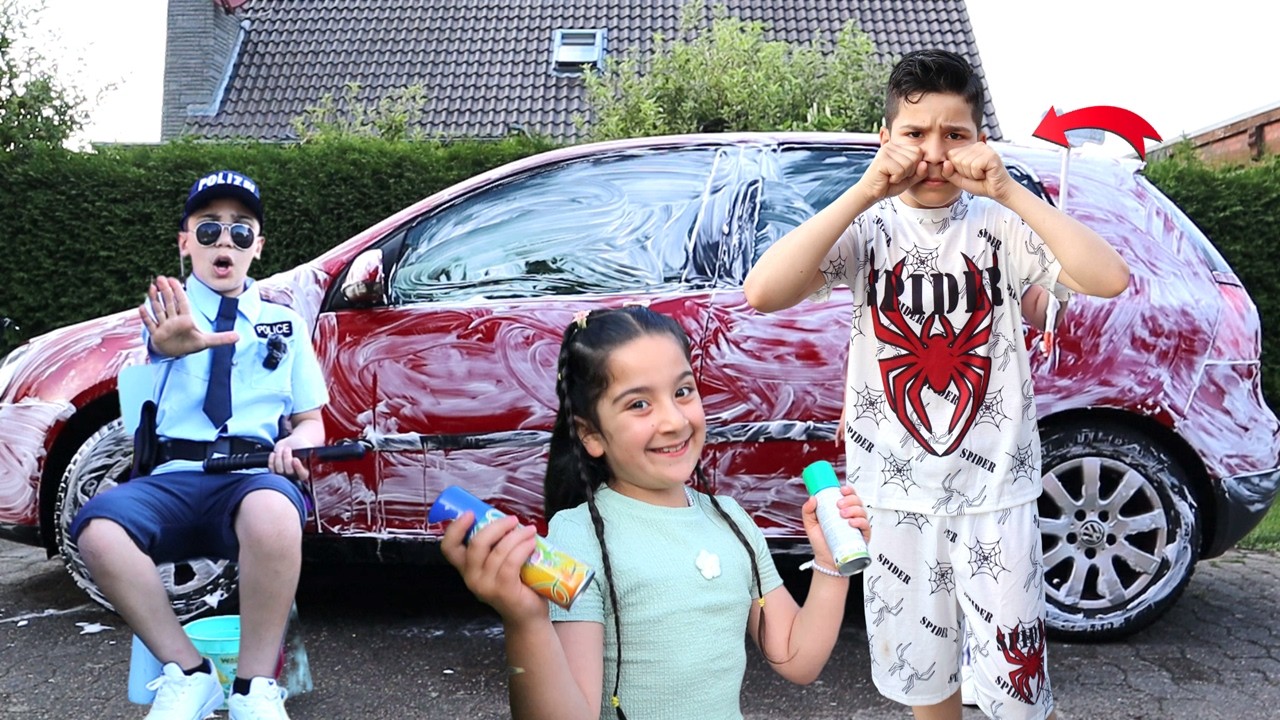 الشرطي دخل غزل السجن207!!! #ألعاب​ #سيارات​ #شرطة​ #أطفال​ #بيبي​ #بنات​ #اغاني​ #للأطفال