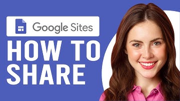 How to Share Google Sites (How to Publish and Share Google Sites)
