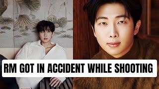 Namjoon Met With An Accident While Shooting 😱|| Rm Got Hit while shooting for Come Back To Me 😱