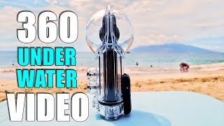 Insta360 One X DIVE CASE Review - Underwater 360 VIDEO Rated to100 Feet Deep
