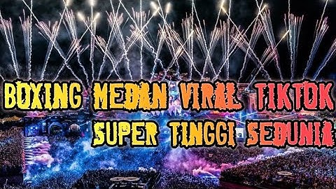 BOXING MEDAN TERBARU !! DJ JANJI TIADA FAKTA 2025 FULL BASS VIRAL TIKTOK 