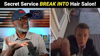Secret Service BREAK INTO Massachusetts Hair Salon... On CAMERA!
