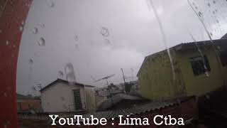COMO É A CHUVA DE GRANIZO NA CASA CONTAINER LIMA CTBA - CHUVA DE 03/11/2020