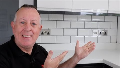 How to tile a splashback