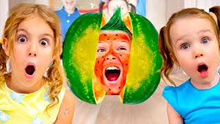 Five Kids Watermelon Song + more Children's Songs and Videos