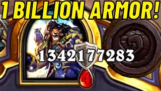 1 BILLION ARMOR Druid!!! And It's EASY!