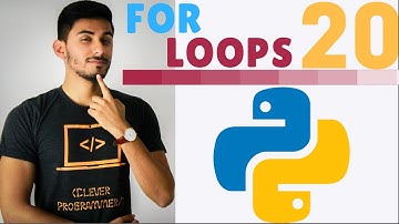 Learn Python Programming - 20 - For Loops