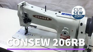 Consew 206RB 206RB-1 Sewing Machine Instruction Manual Reproduction 