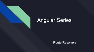 How to Add Route Resolvers in Angular [Angular Series]