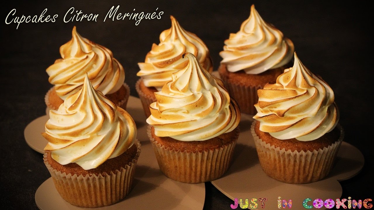 Recette des Cupcakes Citron Meringués