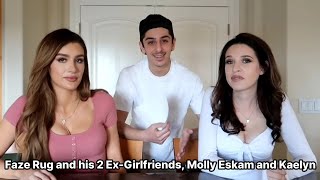 Faze Rug and his 2 Ex-Girlfriends Molly Eskam and Kaelyn ft The Diary Of Jane