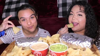 Chipotle Burritos Mukbang Eating Show | AngelaEats