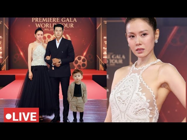 OMG! Baby Alkong Walks with Hyun Bin and Son Ye-jin On Stage – Fans Lose  Control!” - YouTube