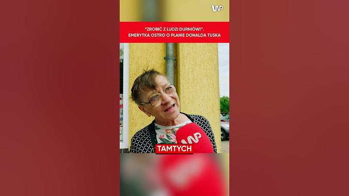 „Niech Tusk posłucha Nawrockiego, a nie na odwrót”. Emerytka o planie Tuska