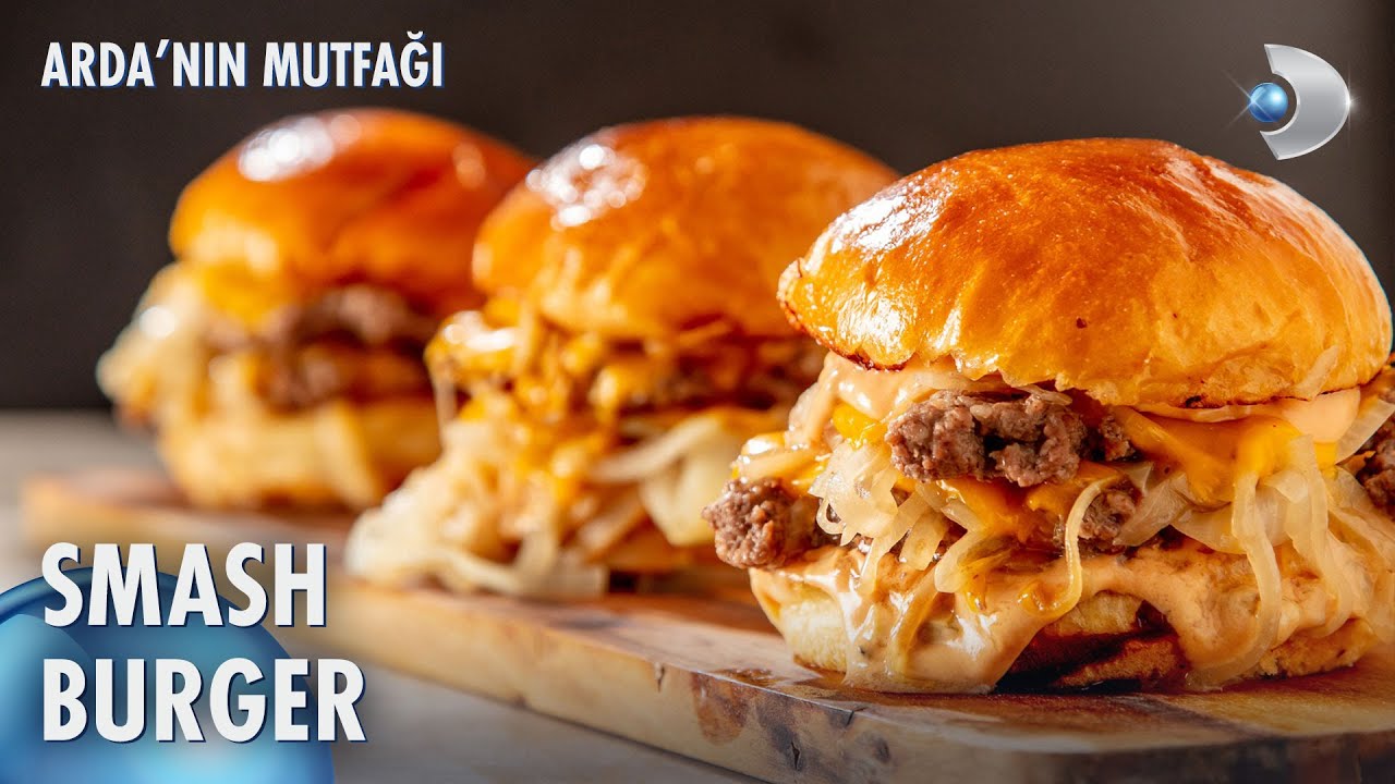 Smash Burger 🍔 | Arda'nın Mutfağı 183. Bölüm