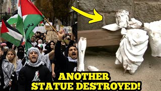 Anti-Christmas Attack & Christian Figures Destroyed