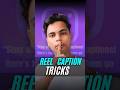 Want VIRAL Instagram Reels? Try These Caption Ideas Now #ytshorts