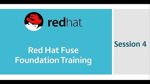Red Hat Fuse Foundation Training | Working with APIs | Debugging, Logging, Troubleshooting
