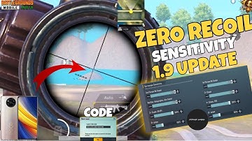 POCO X3 PRO BGMI NEW SENSITIVITY SETTINGS🔥| GYRO & NON GYRO WITH SENSI CODE OF NEW UPDATE 1.9.0