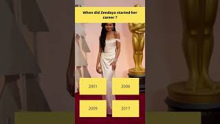 When did Zendaya started her career