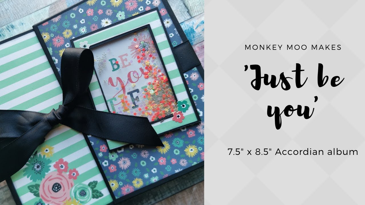 Echo Park - Just be you - 7.5" X 8.5" Accordian album