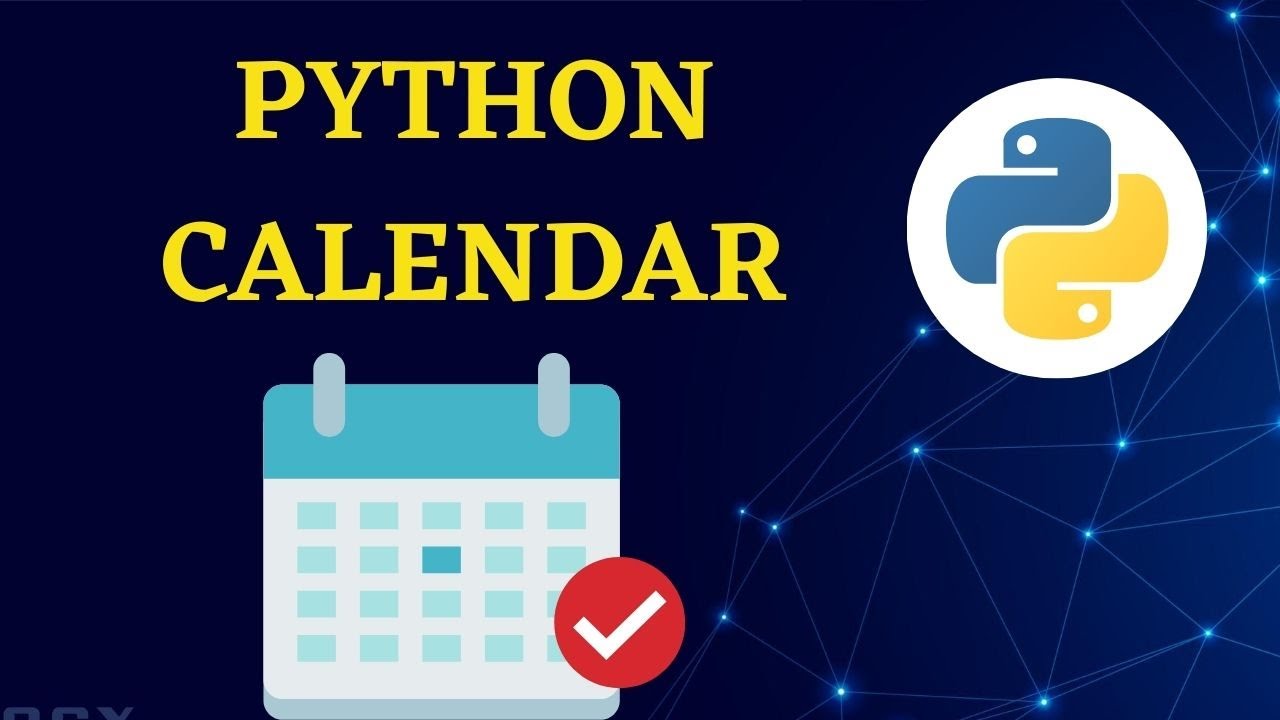 CALENDAR IN PYTHON || Hindi - YouTube