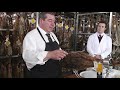 ¿Cómo cortar una jamón ibérico en casa? - García Mimbrero