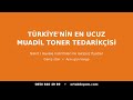 OrtakDepom Toner CE312A &amp; CF352A Muadil Toner Kartuş | Canon Ucuz Yazıcı Toner
