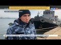 Допрос украинских военных и сотрудников СБУ, задержанных в Чёрном море