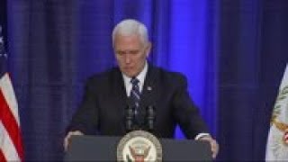 Pence comes to aid of collapsed Coast Guard member
