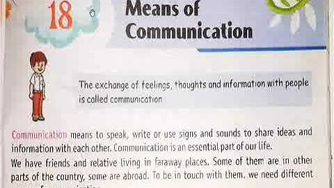 class 3 EVS Chapter 18  part 1