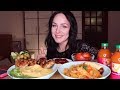 MUKBANG | Котлеты, пюре, тушеная капуста, купаты | Cutlets, mashed, cabbage, sausages не ASMR