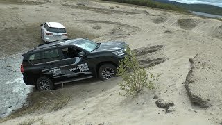 Toyota Fortuner и Новый Land Cruiser Prado на Бездорожье Off Road