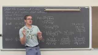 Rolle's Theorem Calculus 1 AB