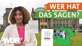 Wie funktioniert unsere Demokratie in Deutschland? | neuneinhalb | WDR