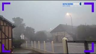 ⛈ De forts orages ont balayé l'ensemble du département de l'Aube ce lundi soir
