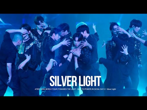 20240128 Ateez World Tour In Seoul Day2 : Silver Light